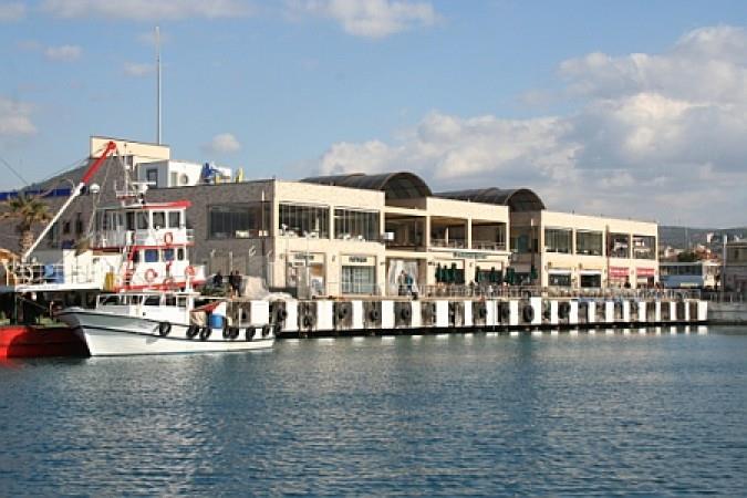 The cruise from the port of Kusadasi