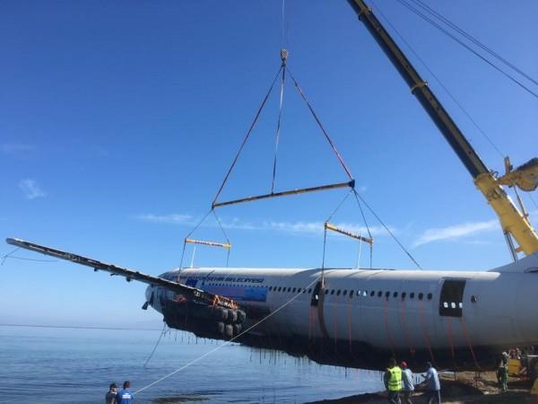 Airbus is sunk off Turkey to become artificial reef