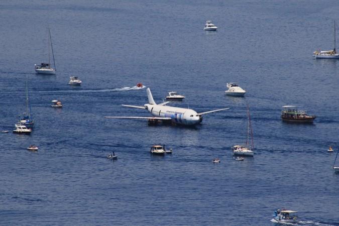 Airbus is sunk off Turkey to become artificial reef