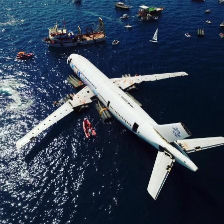Airbus is sunk off Turkey to become artificial reef