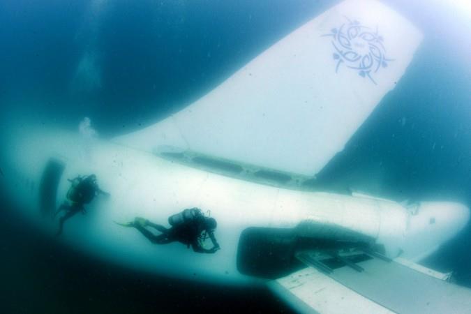 Airbus is sunk off Turkey to become artificial reef