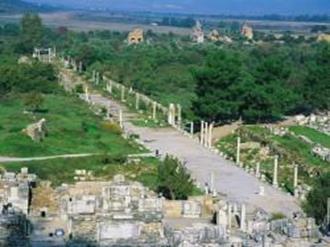 Ephesus Artemis Temple and Virgin Mary House Road